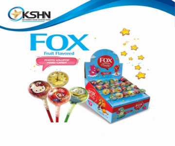 آبنبات طرحدار چوبی